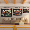 Lexus LC500 Comic Wall Art Tapestry
