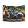 Mitsubishi Evo X Tapestry (Rally Style) - DriveDoodle