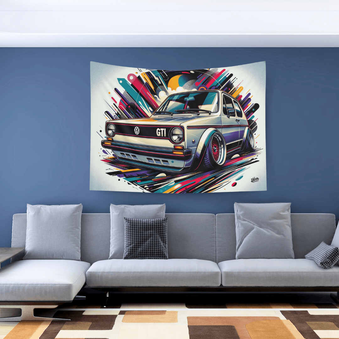 Mk1 VW Golf GTI Tapestry - DriveDoodle