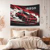 Lexus is200 Comic Wall Art Tapestry