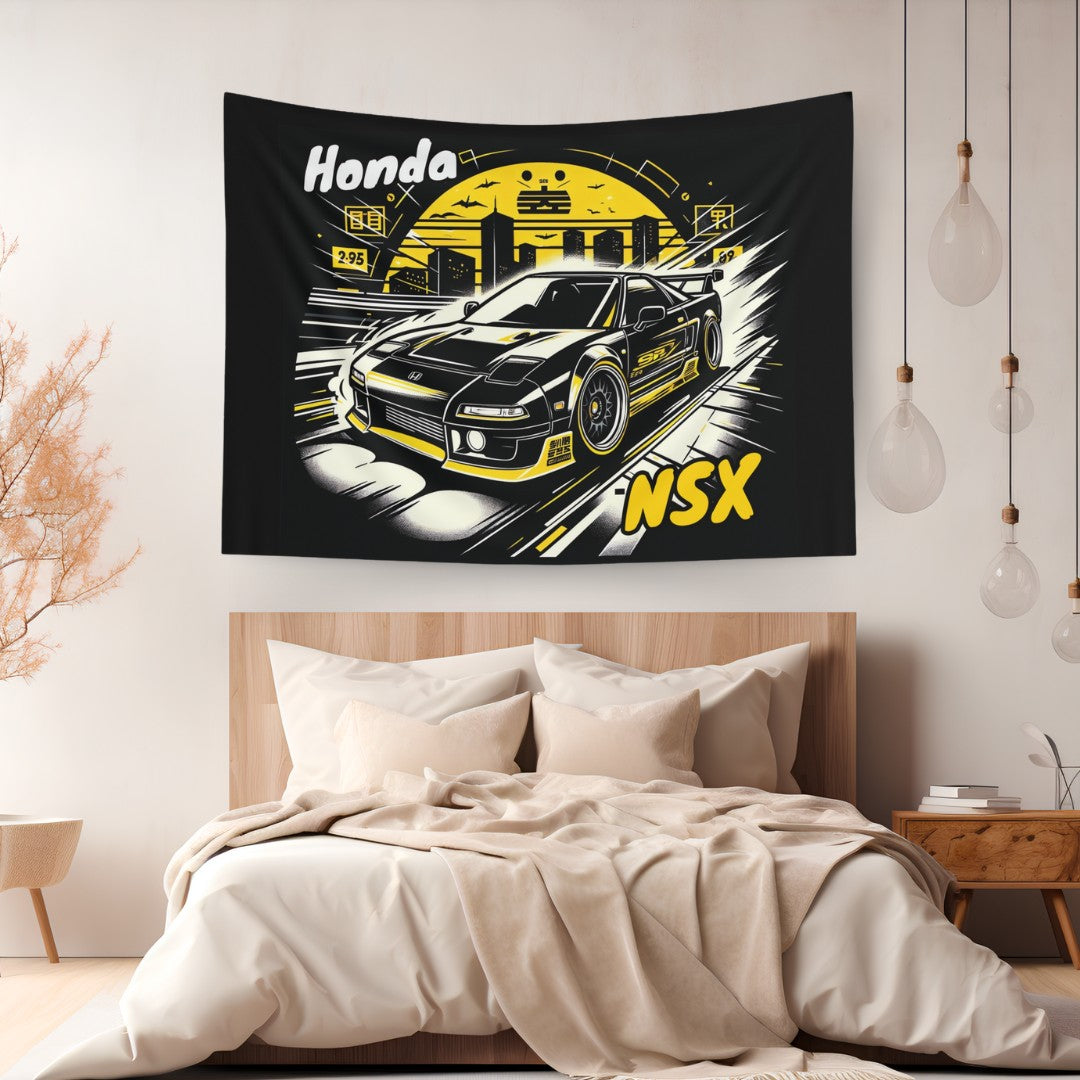 Honda NSX Wall Art Tapestry