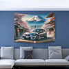 Lexus is300 Mount Fuji JDM Wall Art Tapestry