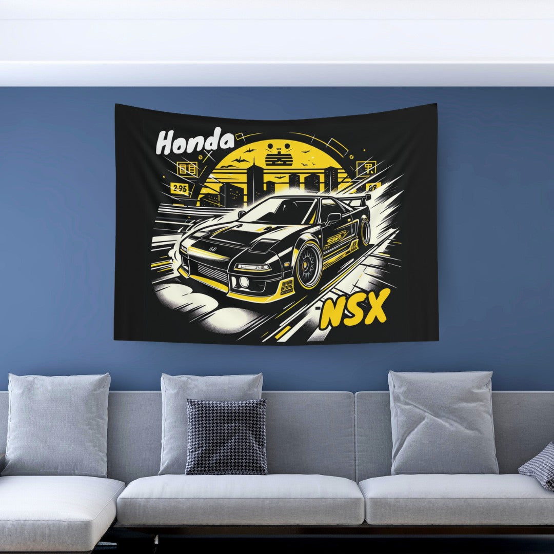Honda NSX Wall Art Tapestry