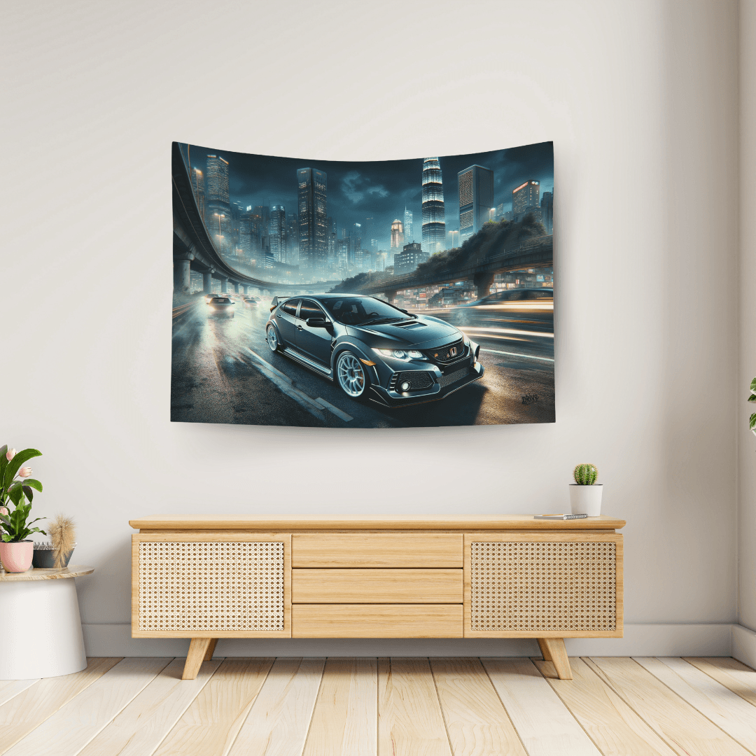 9th Gen FK2 Honda Civic Type R Tapestry - DriveDoodle