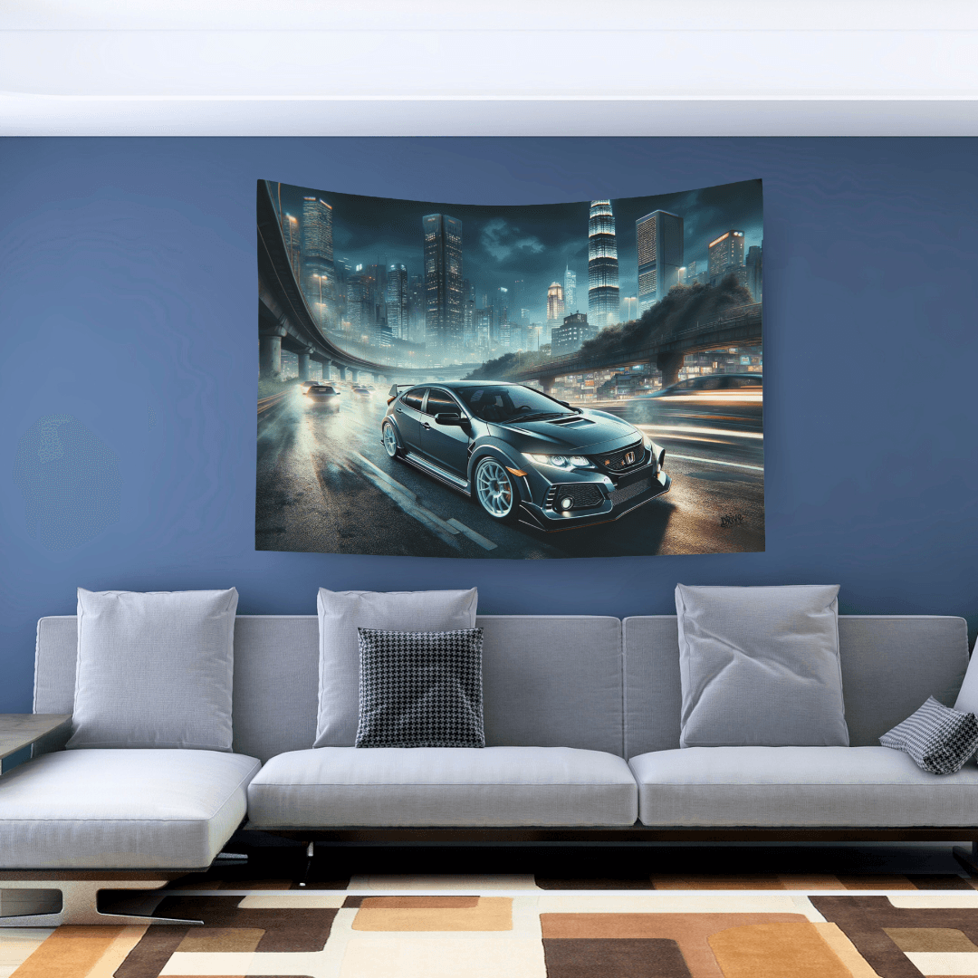 9th Gen FK2 Honda Civic Type R Tapestry - DriveDoodle