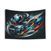 Abstract BMW Logo Tapestry - DriveDoodle