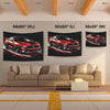 Red Ford Mustang Tapestry - DriveDoodle