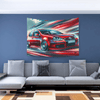 Red Mk5 VW Golf GTI Tapestry - DriveDoodle