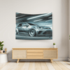 Silver Mk7 VW Golf R Tapestry - DriveDoodle